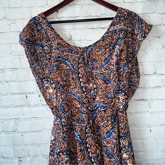 outback red orange and blue dress size S - Picture 10 of 10